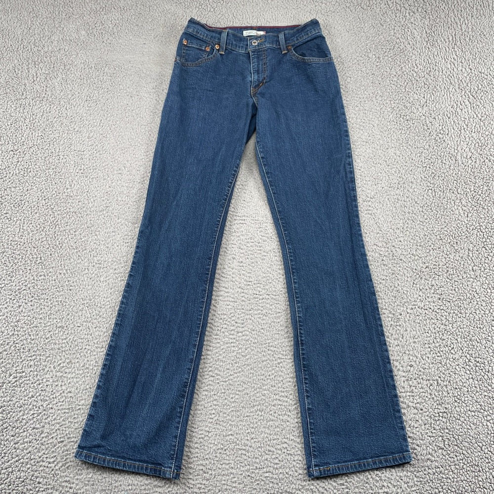 Levi's Jeans Womens 6L Blue 550 Relaxed Boot Cut Denim Stretch Casual Classic